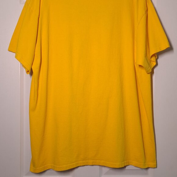 Yoshi USED Shirt (FADING, 2XL, Yellow, Nintendo, 2011, Mario, Dinosaur) - Picture 7 of 7
